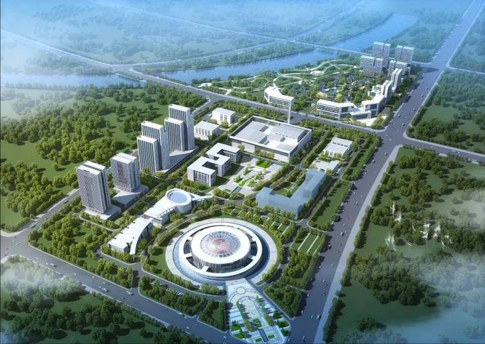 空間環(huán)境地面模擬裝置園區(qū)效果圖.哈工大供圖